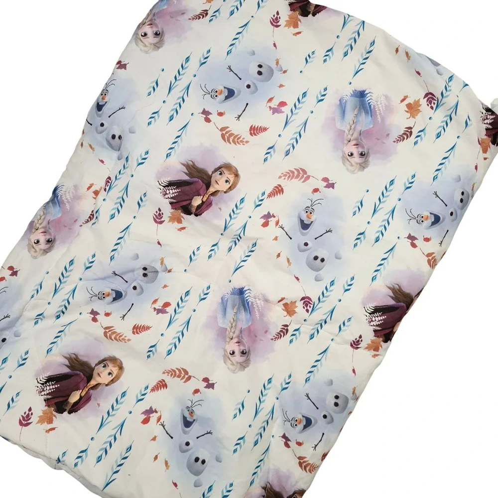 Disney Frozen 2 Kids Twin Comforter Elsa Anna Olaf‎ reversable Piece Bedding Set